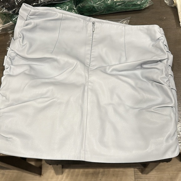 Lamarque Women's Astrid Mini Skirt Xs Size Powder Blue - Picture 6 of 8